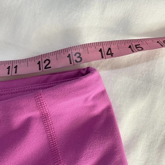 Women’s Lucy Activewear Pink Black Color Block Full Length Leggings-Medium - Picture 2 of 8